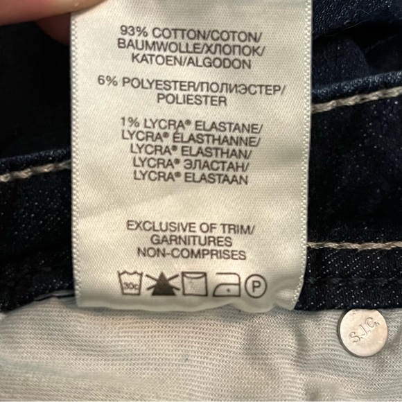 Silver Jeans Co. Silver Suki Capri Jeans Waist 31 x 22.5 Length - Picture 7 of 9